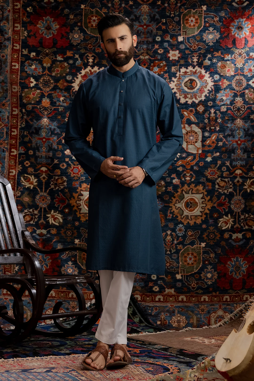 Wash & Wear Kurta - 5012 - Image 4