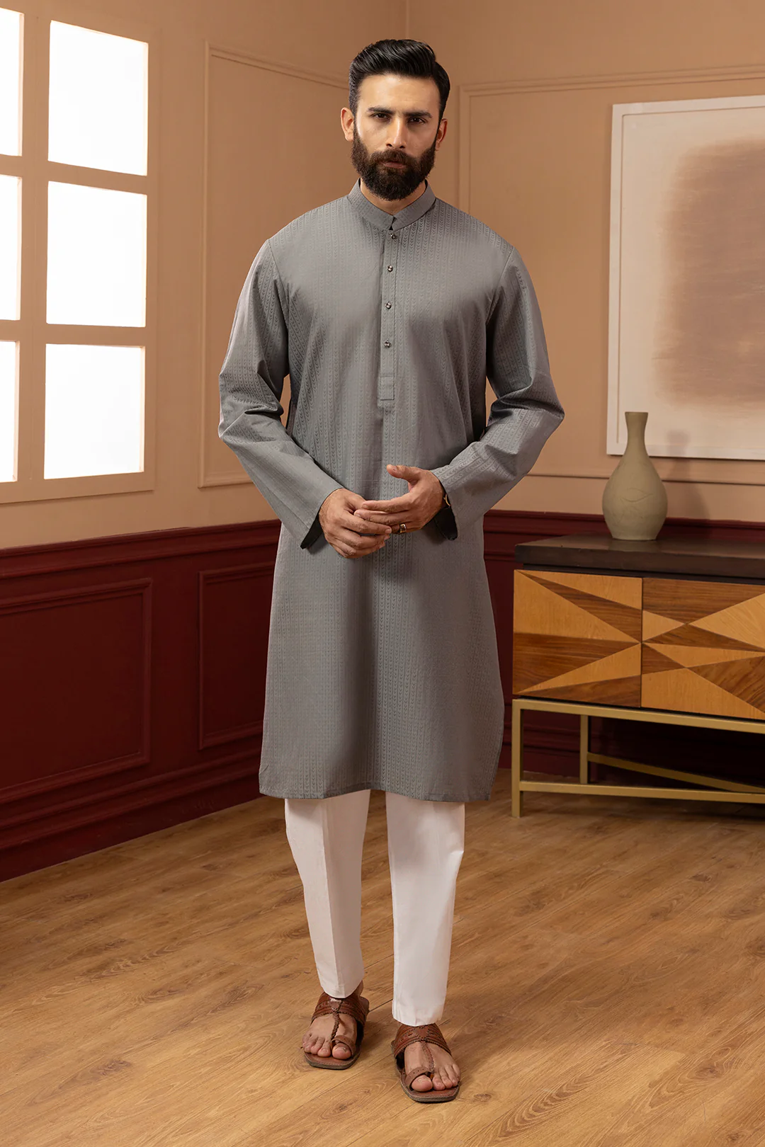 Wash & Wear Kurta - 5015 - Image 2