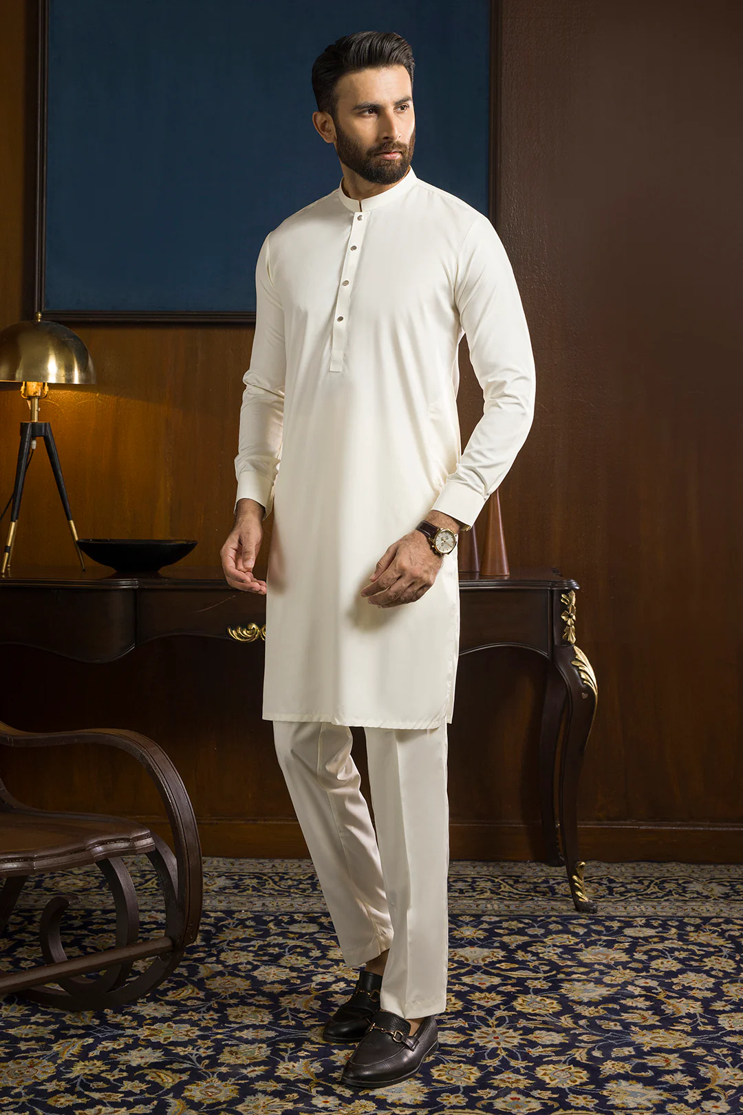 Wash & Wear Kurta Pajama - 0004 - Image 13