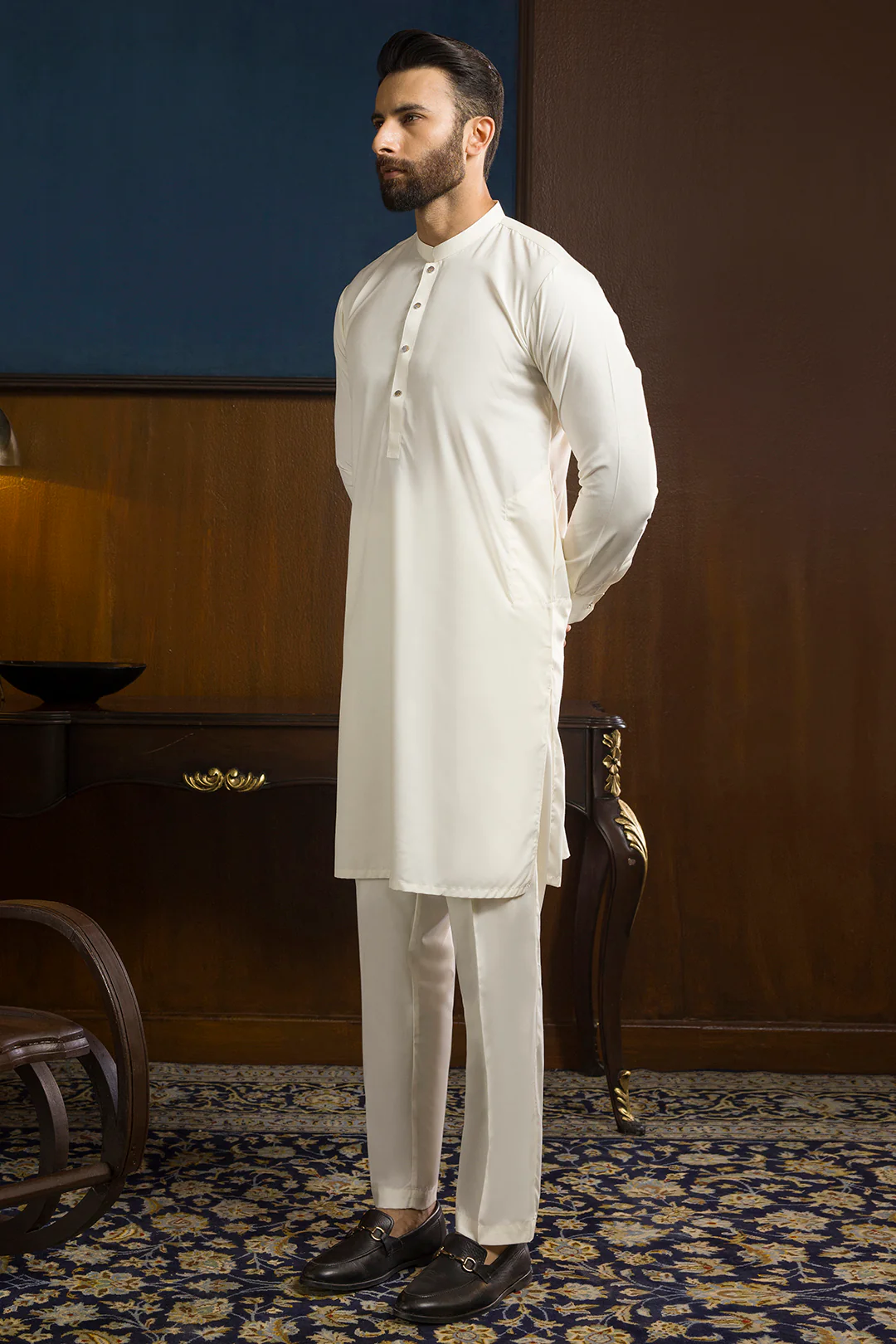 Wash & Wear Kurta Pajama - 0004 - Image 17