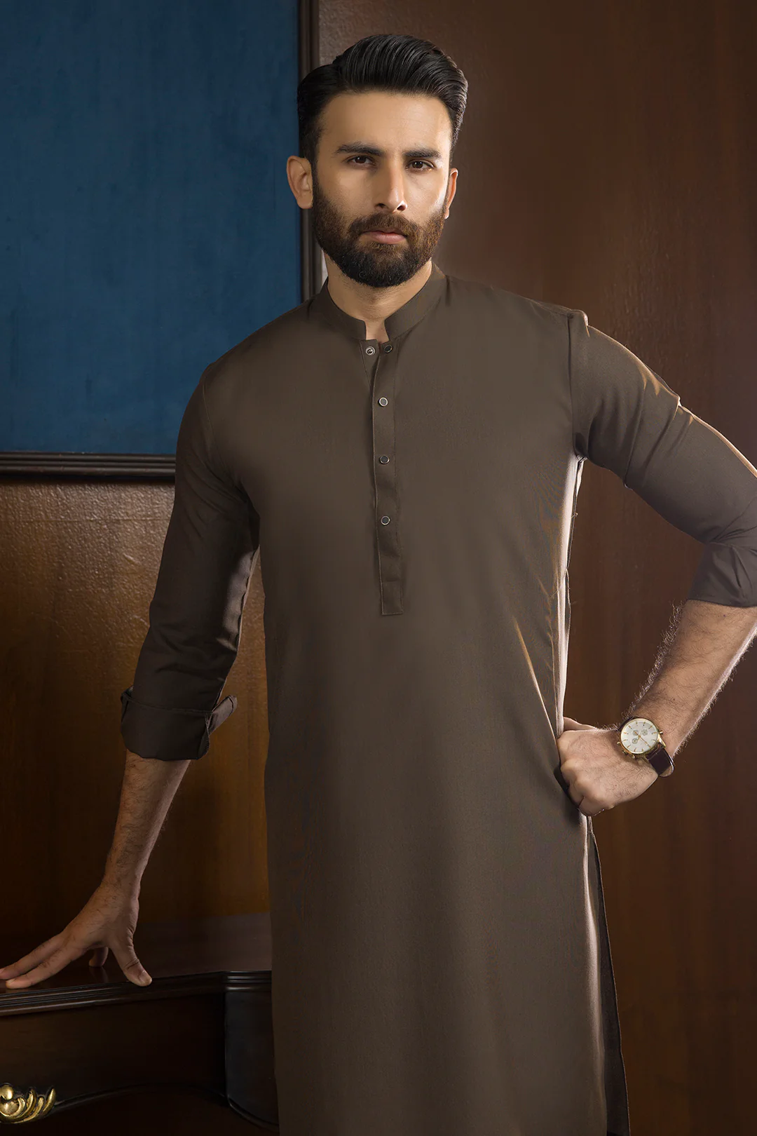 Wash & Wear Kurta Pajama - 0047 - Image 10