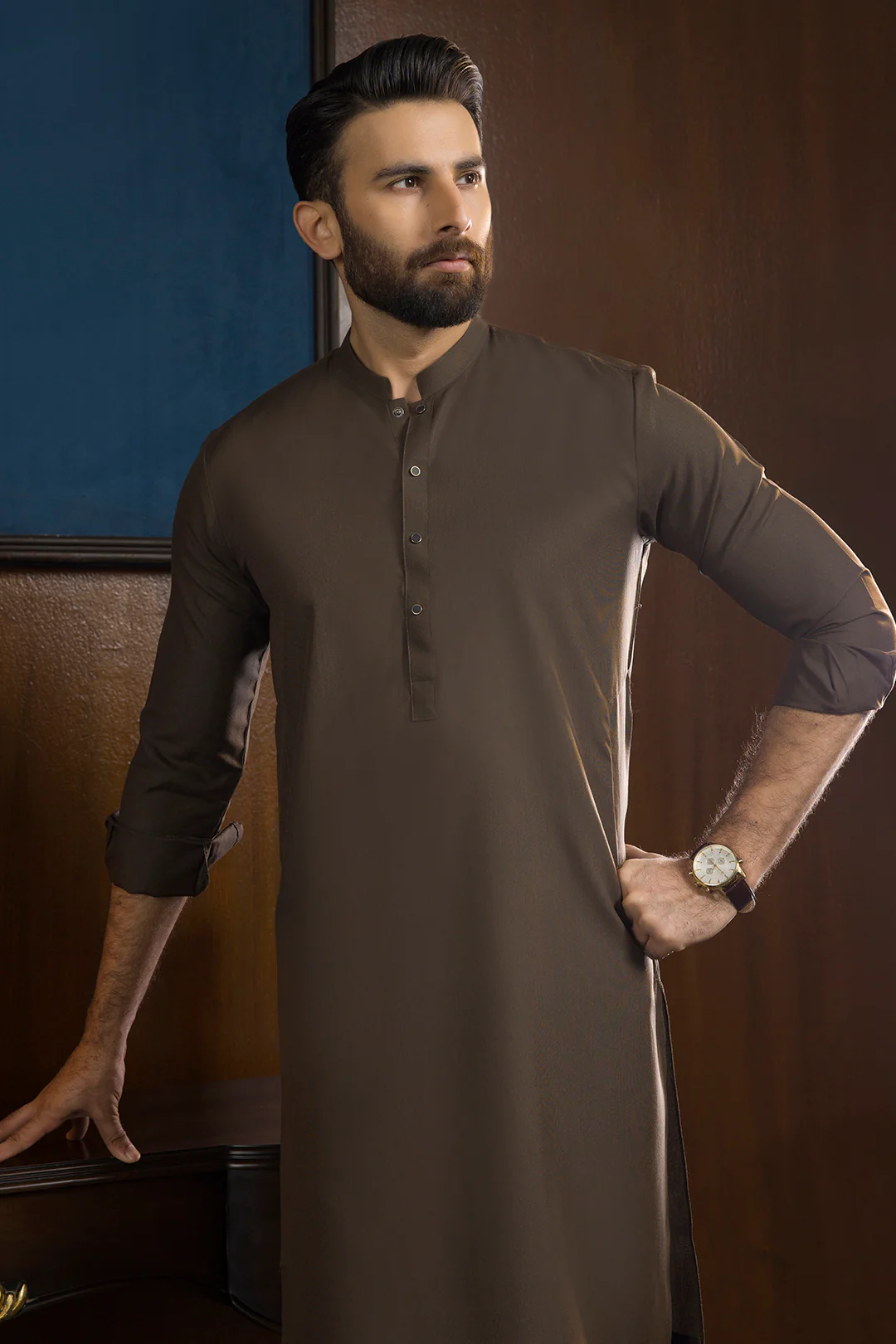 Wash & Wear Kurta Pajama - 0047 - Image 16