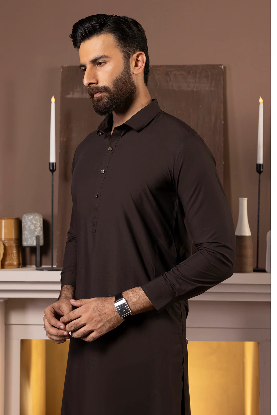 Wash & Wear Kurta Pajama - 2616 - Image 3