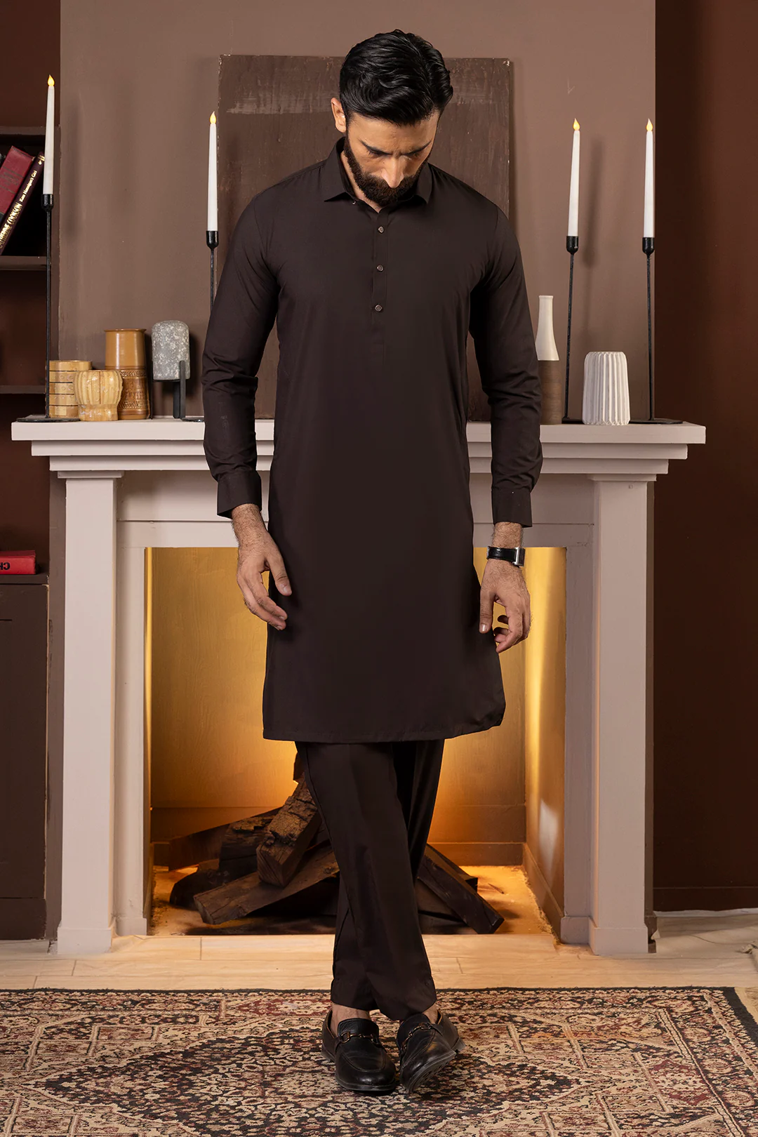 Wash & Wear Kurta Pajama - 2616 - Image 4