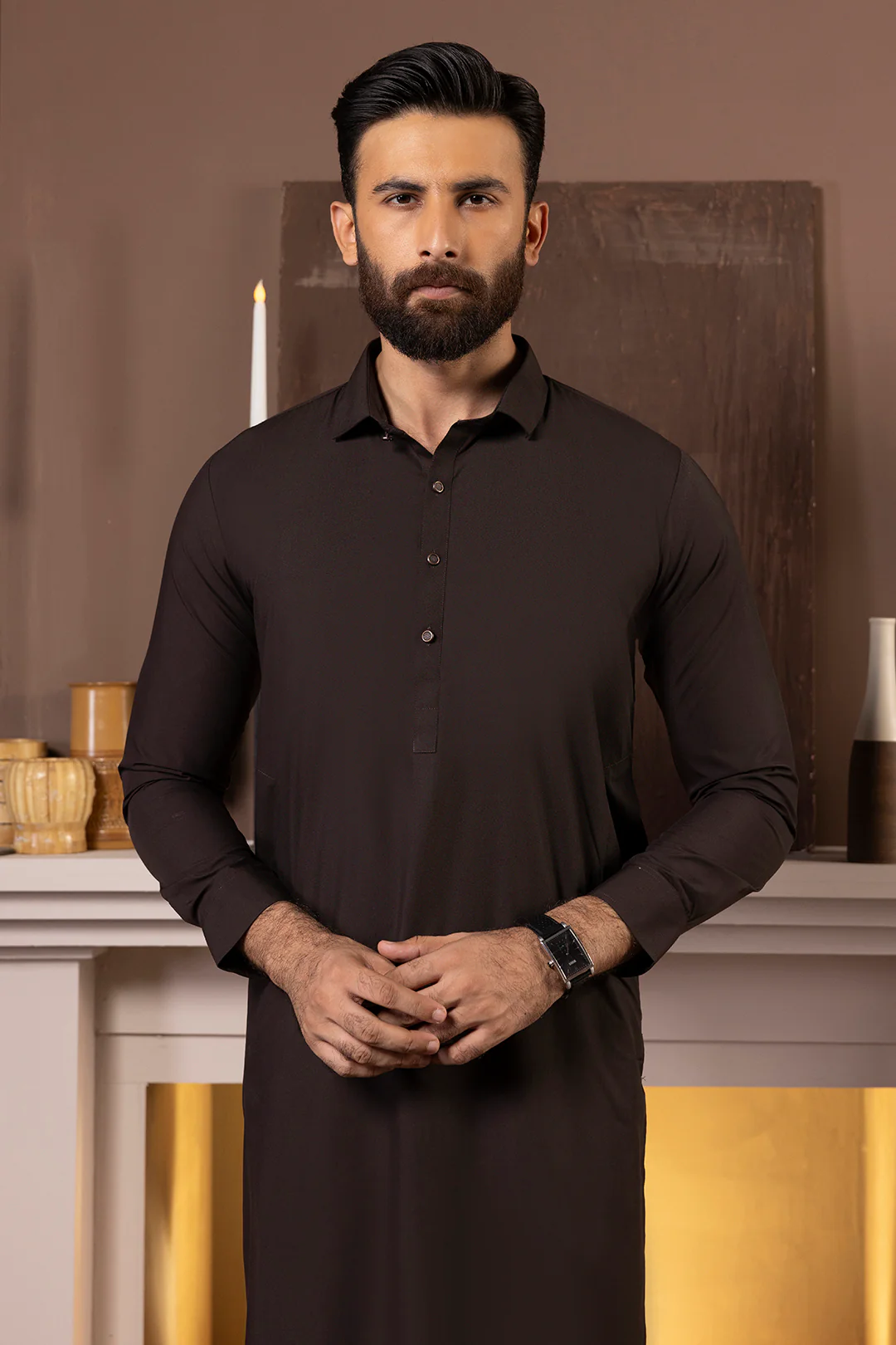 Wash & Wear Kurta Pajama - 2616 - Image 7