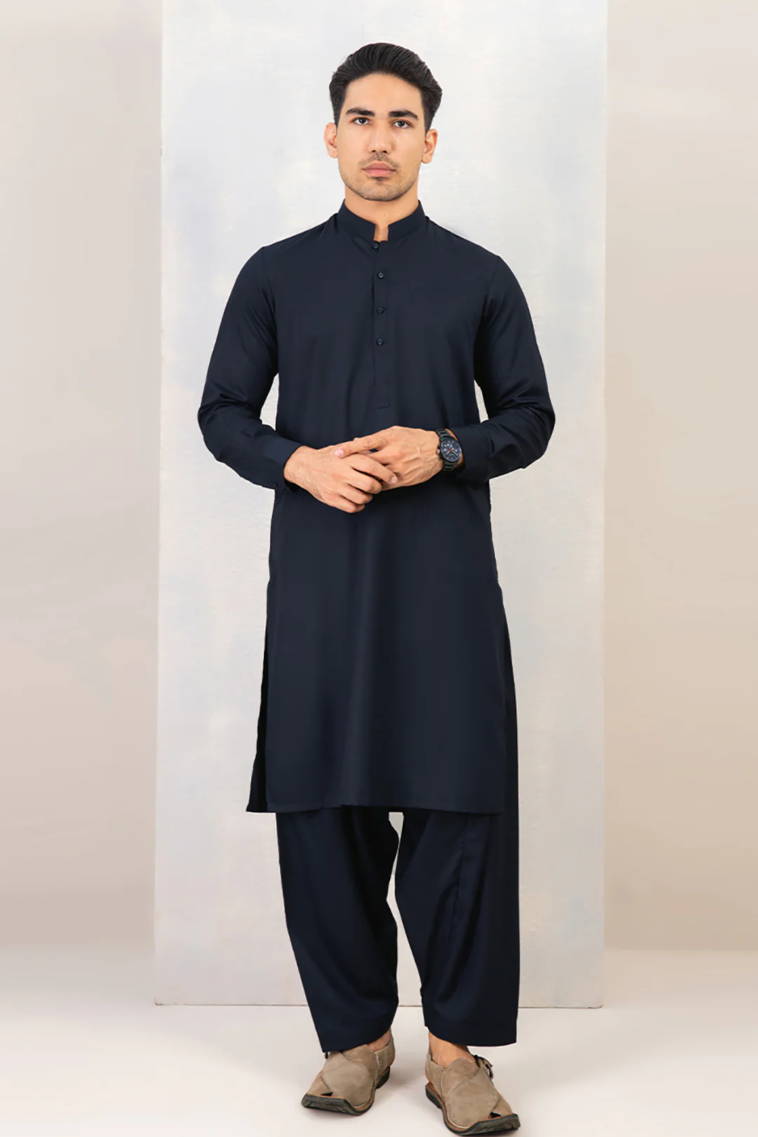 Wash & Wear Shalwar Kameez - 3036 - Image 3