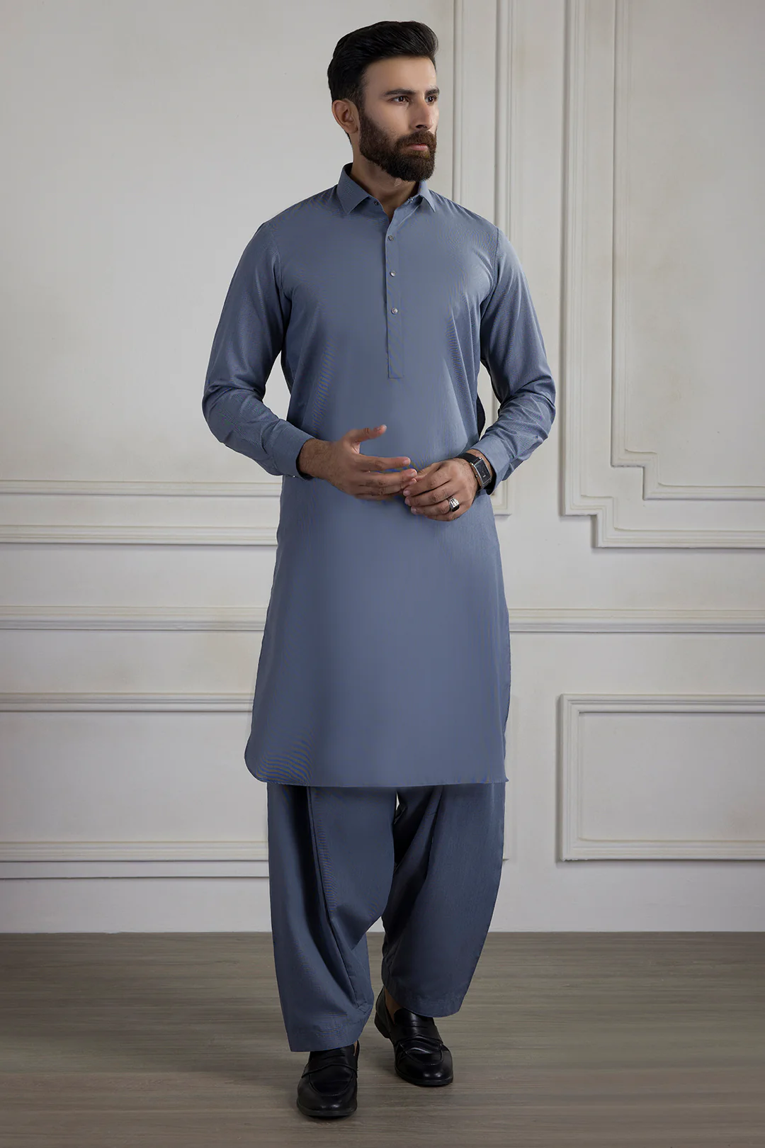 Wash & Wear Shalwar Kameez - 1050 - Image 15